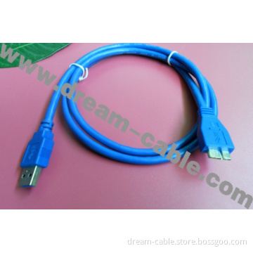 1.5m USB3.0 a Male to Micro B Cable for for Hard Disk Drive